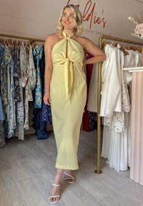One Fell Swoop - Audrey Yellow Maxi (Size 14)