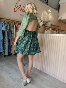Hannah Artwear - Mia Fico-Narciso Backless Mini (Size 10/12)
