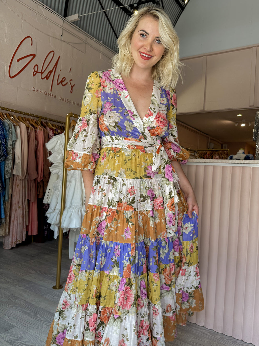zimmermann pattie floral cotton midi dress ZIMMERMANN Pattie Cutout Open-Back Floral-Print Linen Midi Dress