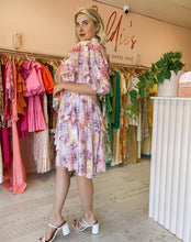 Load image into Gallery viewer, Leo Lin - Euphoria Cotton Linen Ruffled Mini Dress (Size 10)
