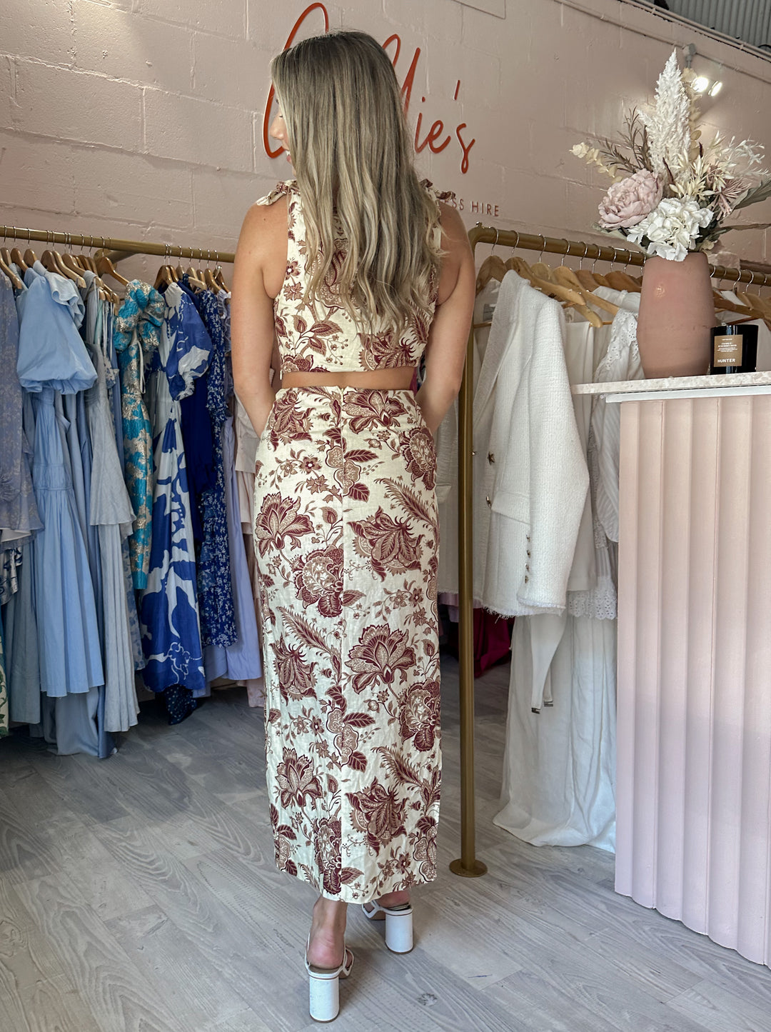 SIR - Rei Set Floral Print (Size 0) – Goldie's