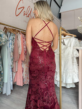 Load image into Gallery viewer, Signature - Red Wine Gown (Size 8/10)