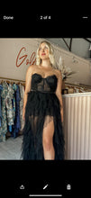 Load image into Gallery viewer, For Love and Lemons - Revolve Bustier Gown Black (Medium)